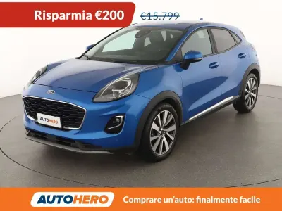 Usata Ford Puma Titanium X 125 CV (91 kW) 2021 Blu/azzurro SUV