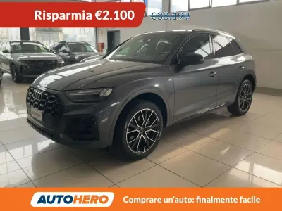 Usado Audi Q5 S-line plus 204 CV (150 kW) 2023 Gris SUV