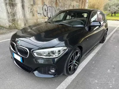 Usata BMW 118 150 CV (110 kW) 2017 Nero Utilitaria