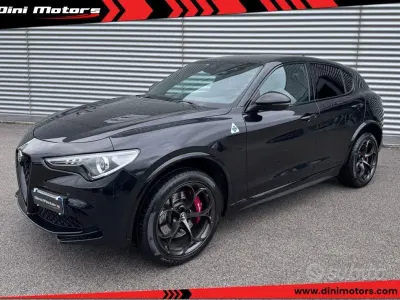 Usata Alfa Romeo Stelvio Quadrifoglio 510 CV (375 kW) 2022 Nero SUV