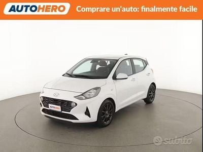 Usata Hyundai i10 Advanced 67 CV (49 kW) 2023 Bianco Utilitaria