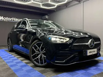Usata Mercedes C220 Premium 200 CV (147 kW) 2022 Nero Station wagon