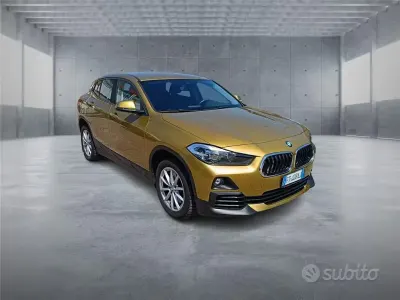 Usata BMW X2 M Sport 190 CV (139 kW) 2018 Giallo SUV