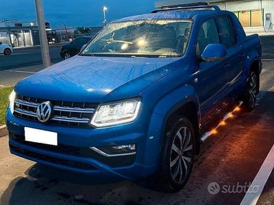 Usata VW Amarok 258 CV (189 kW) 2018 Blu Pick-up