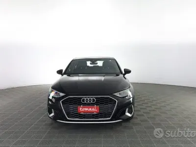 Usata Audi A3 Advanced 116 CV (85 kW) 2021 Nero midnight Berlina