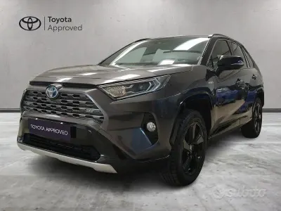 Usata Toyota RAV4 Hybrid Style 218 CV (160 kW) 2022 Grigio SUV