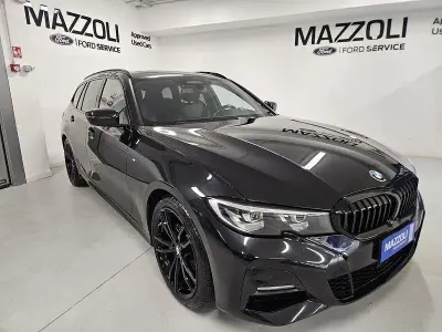 Usata BMW 320e M Sport 190 CV (139 kW) 2021 Nero Station wagon