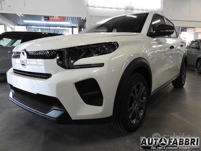 Nuova Citroën C3 PureTech 101 CV (74 kW) 2025 Bianco Utilitaria