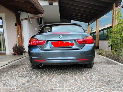 Usata BMW 420 Cabriolet M Sport 184 CV (135 kW) 2015 Grigio Cabrio