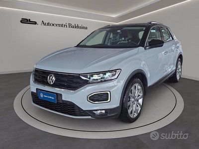 Usata VW T-Roc Advance 150 CV (110 kW) 2019 Bianco SUV