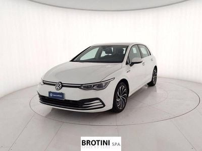 Usata VW Golf VIII Style 131 CV (96 kW) 2021 Bianco pastello Berlina
