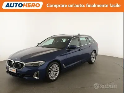 Usata BMW 520 190 CV (139 kW) 2021 Blu Berlina