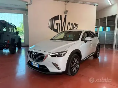 Usata Mazda CX-3 Exceed 105 CV (77 kW) 2017 Bianco SUV