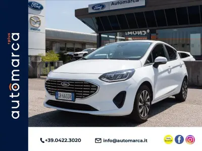 Usata Ford Fiesta Titanium 125 CV (91 kW) 2023 Bianco Utilitaria