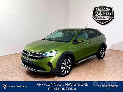 Usata VW Taigo Life 110 CV (80 kW) 2023 Visual green SUV