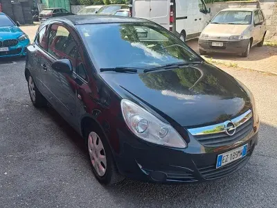Usata Opel Corsa Club 75 CV (55 kW) 2007 Nero Utilitaria