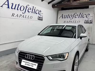 Usata Audi A3 Ambition 110 CV (80 kW) 2015 Bianco Berlina