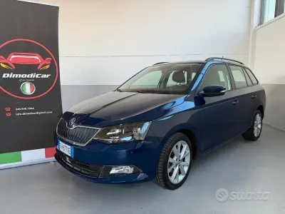 Usata Skoda Fabia Style 90 CV (66 kW) 2017 Blu Station wagon