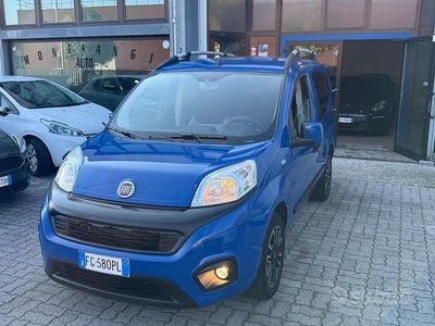 Usata Fiat Qubo Lounge 95 CV (69 kW) 2017 Blu Monovolume