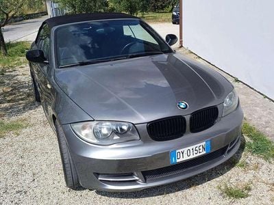 Usata BMW 118 Cabriolet Efficient Dynamics 143 CV (105 kW) 2009 Grigio Cabrio