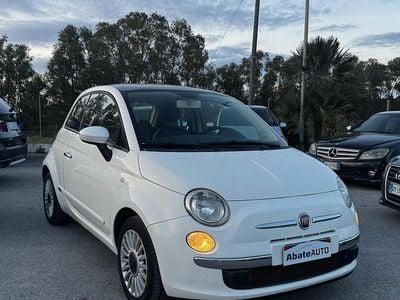 Usata Fiat 500 Lounge 95 CV (69 kW) 2012 Bianco Berlina