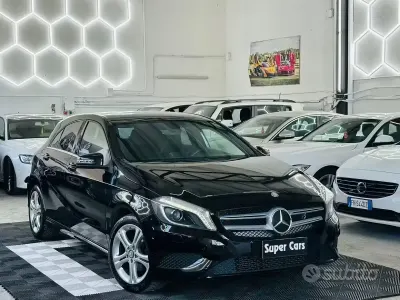 Usata Mercedes A180 Premium 109 CV (80 kW) 2015 Nero Berlina
