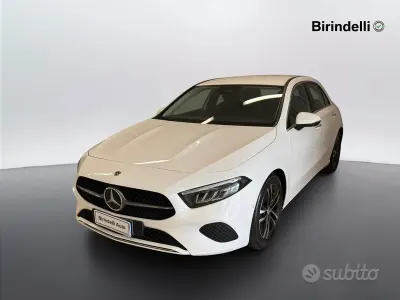 Usata Mercedes A180 Advanced 116 CV (85 kW) 2023 Bianco Monovolume