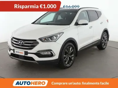 Begagnad Hyundai Santa Fe Style 200 HK (147 kW) 2016 Vit SUV