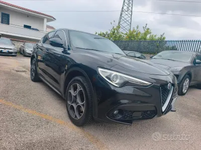 Usata Alfa Romeo Stelvio 210 CV (154 kW) 2017 Nero SUV
