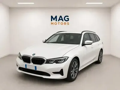 Usata BMW 318 Advantage 149 CV (109 kW) 2022 Bianco Station wagon