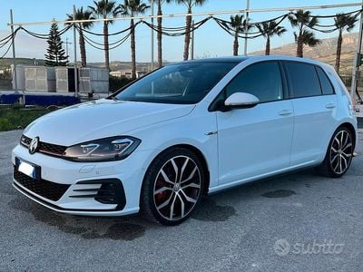 Usata VW Golf VII GTI 245 CV (180 kW) 2020 Bianco Berlina
