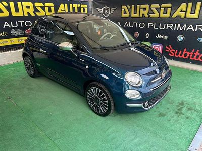 Usata Fiat 500C Mirror 69 CV (50 kW) 2018 Blu/azzurro Cabrio