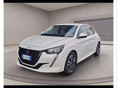 Usata Peugeot 208 Allure 101 CV (74 kW) 2020 Bianco Utilitaria