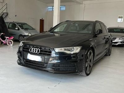 Usata Audi A6 S-Line 177 CV (130 kW) 2014 Nero Station wagon
