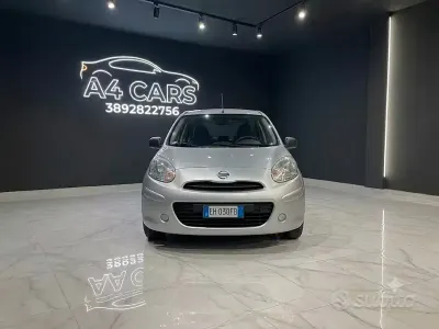 Usata Nissan Micra Acenta 80 CV (58 kW) 2012 Grigio Utilitaria
