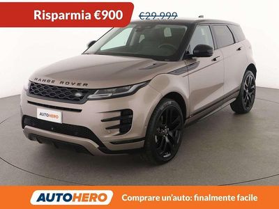 Usata Land Rover Range Rover evoque HSE Dynamic 204 CV (150 kW) 2021 Oro SUV
