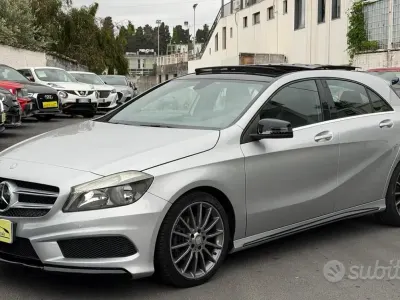 Usata Mercedes A200 Premium 136 CV (100 kW) 2014 Grigio Berlina