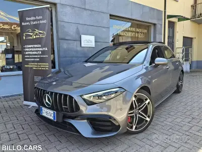 Begagnad Mercedes A45 AMG AMG Line Premium Plus 422 HK (310 kW) 2024 Grå Sedan