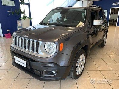 Usata Jeep Renegade Limited 140 CV (102 kW) 2017 Grigio scuro metallizzato SUV