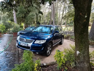 Usata VW Touareg 240 CV (176 kW) 2009 Blu SUV