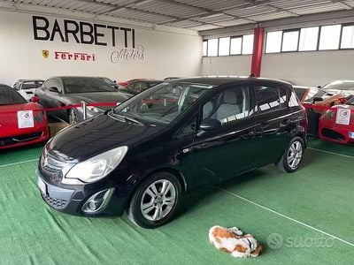 Usata Opel Corsa 95 CV (69 kW) 2012 Nero Utilitaria