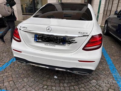 Usata Mercedes E220 2018 Bianco Berlina
