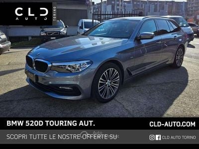 Usata BMW 520 Sport Line 190 CV (139 kW) 2018 Grigio Station wagon