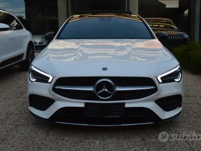 Usata Mercedes CLA200 AMG Line Premium Plus 150 CV (110 kW) 2023 Bianco Coupé