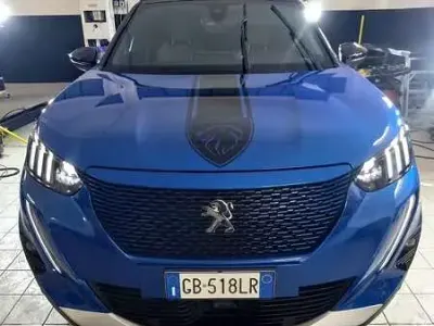 Usata Peugeot e-2008 GT-line 56 kW (77 CV) 2020 Bluazzurro SUV