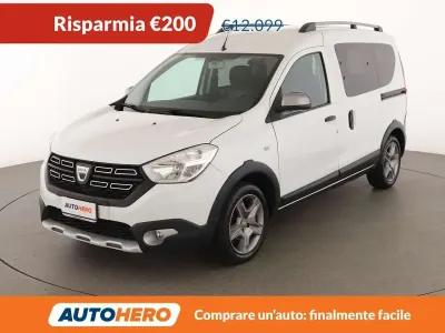 Usata Dacia Dokker Stepway 95 CV (69 kW) 2019 Bianco Monovolume