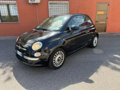 Usata Fiat 500 Lounge 69 CV (50 kW) 2009 Nero Cabrio