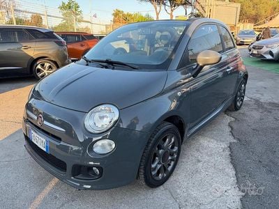 Begagnad Fiat 500C Lounge 69 HK (50 kW) 2015 Grå Cab