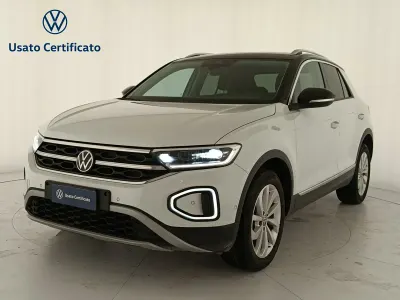 Usata VW T-Roc Style 110 CV (80 kW) 2023 Bianco SUV