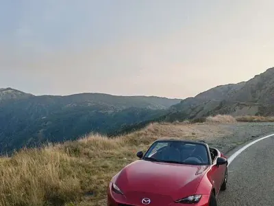Usata Mazda MX5 184 CV (135 kW) 2019 Rosso Cabrio